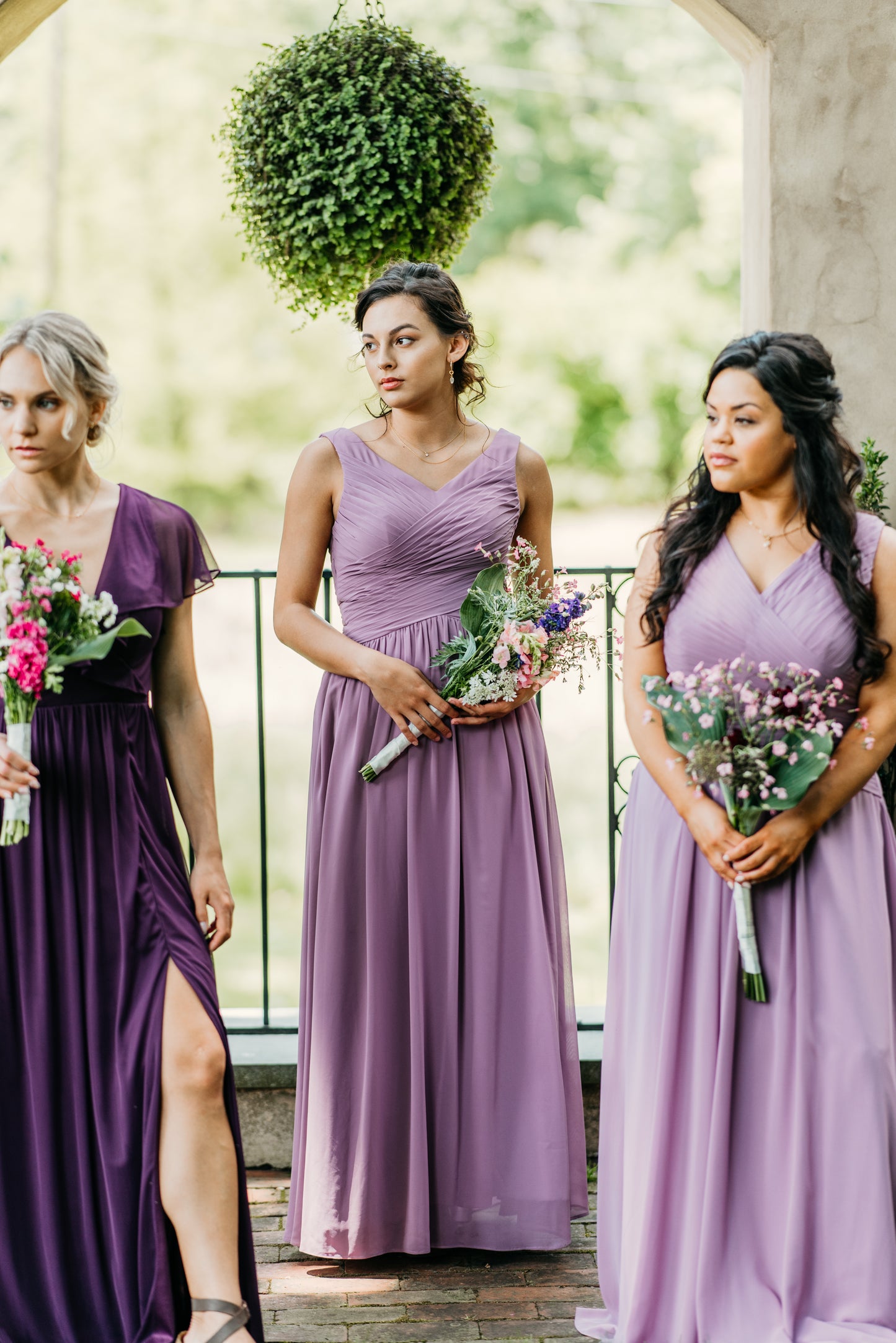 Hope and Jasmine (right) wear the Madelyn Dress
